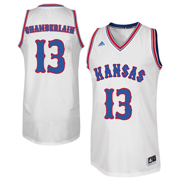 Wilt Chamberlain Jersey Official Kansas Jayhawks College Basketball Jerseys Apparels Merchandise Sale Store